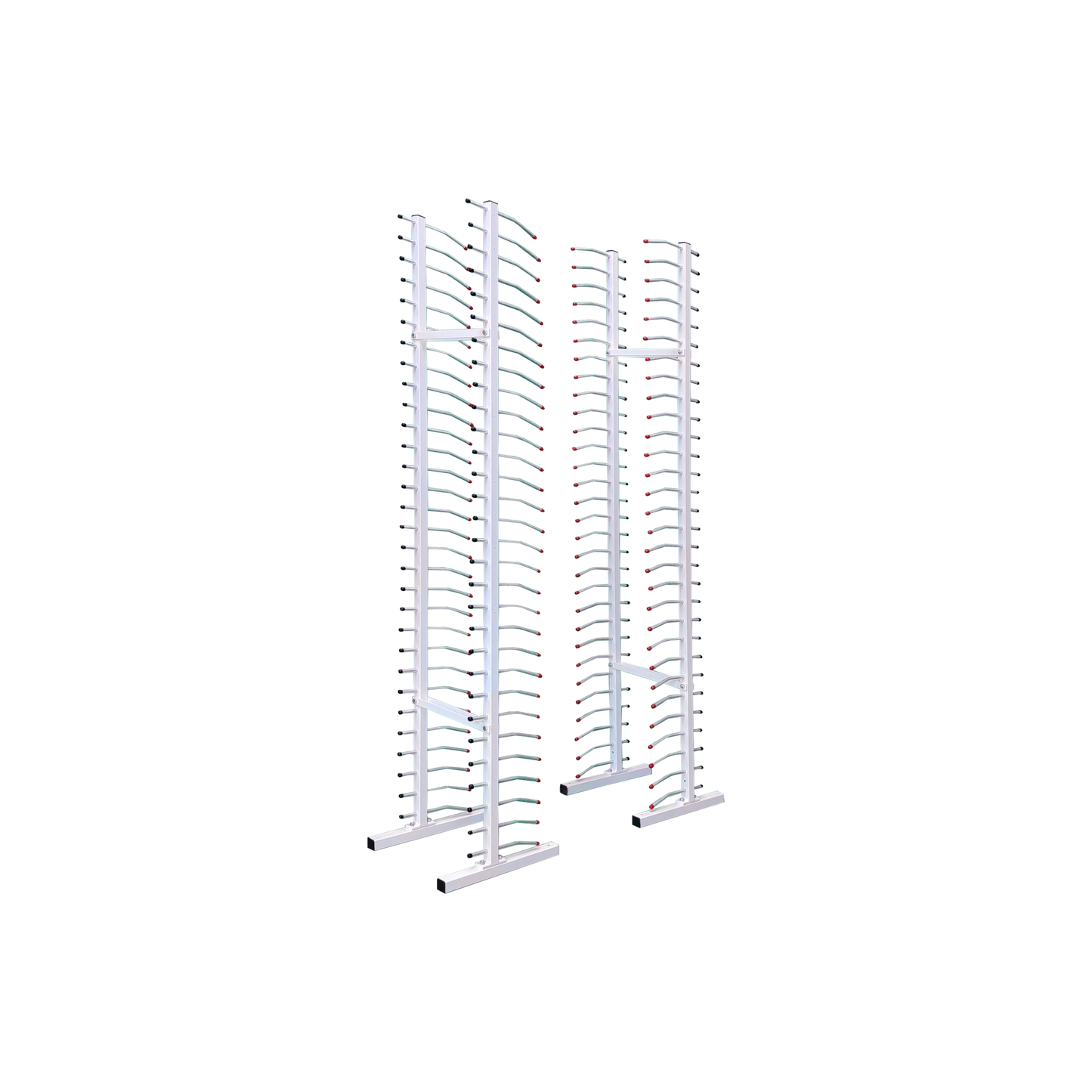 30-Door Freestanding Cabinet Door Dry Rack