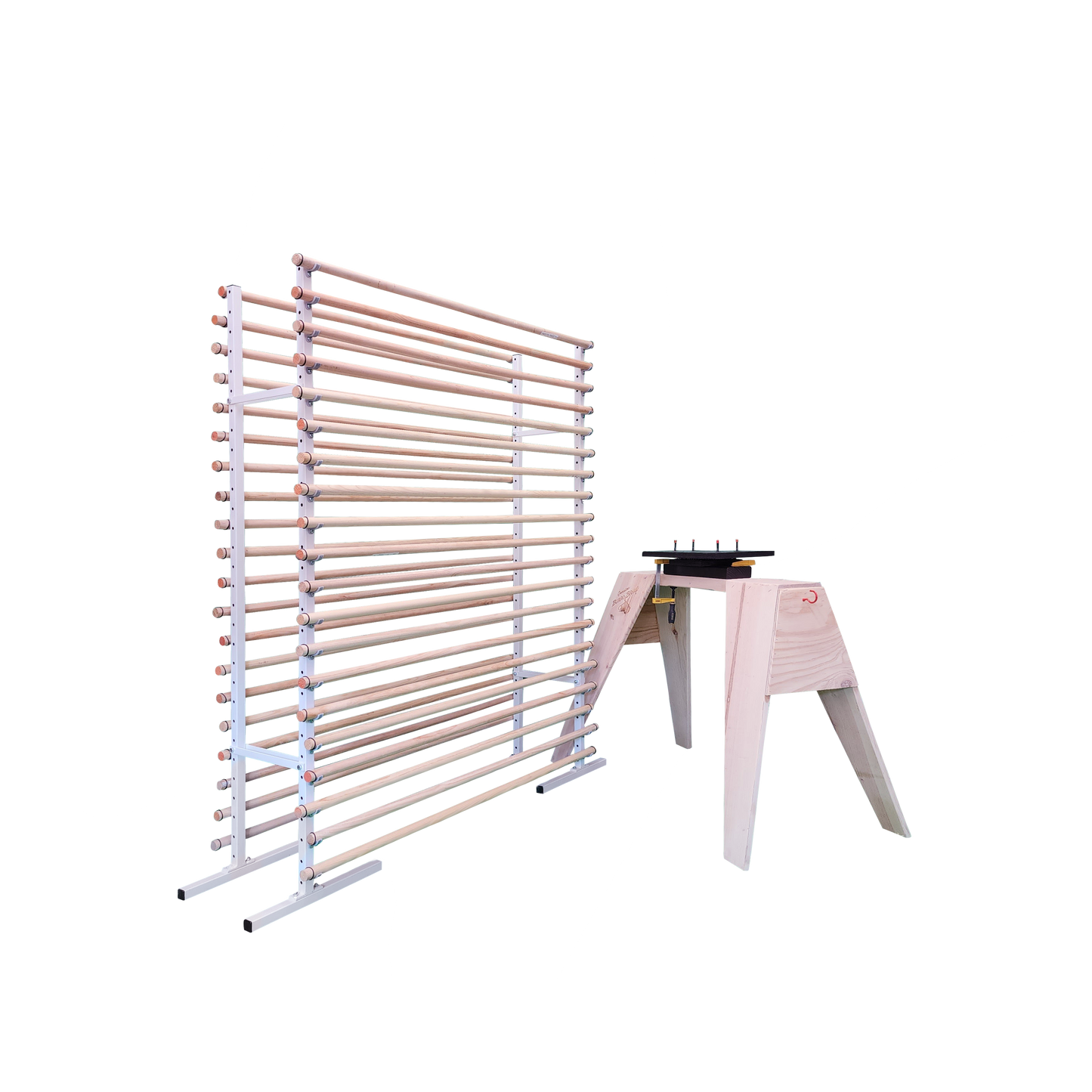 (Close Out Sale) 17 Level Cabinet Door Dry Rack. Paint & Dry 30 To 45 Doors.