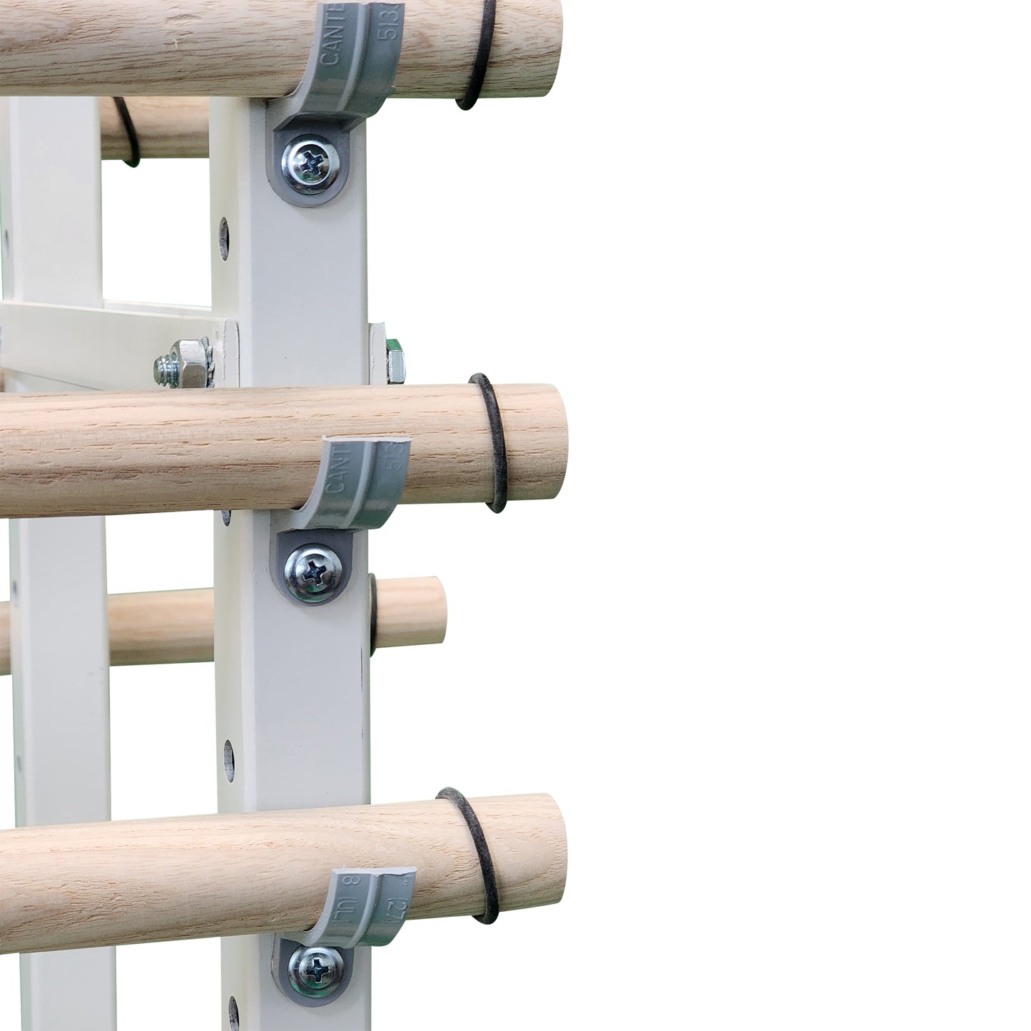 34 Wooden Rod Add-Ons For The 18-Door Dry Rack