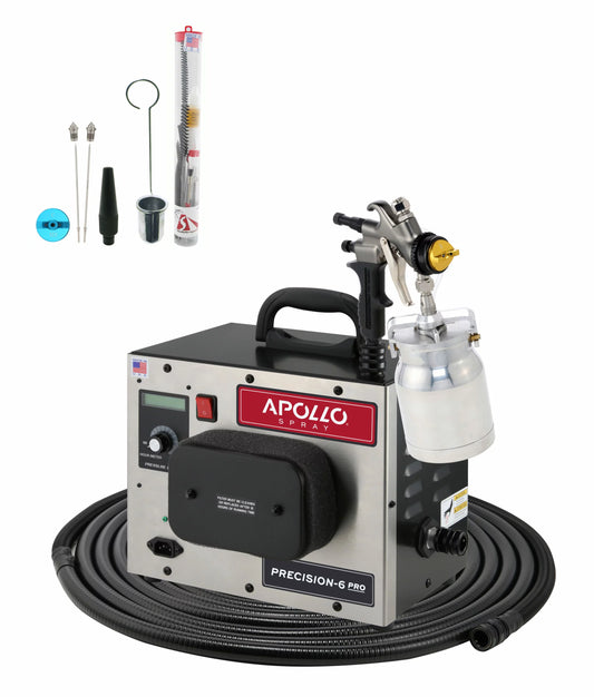 NEW* Apollo PRECISION-6 PRO Turbo Paint Spray System – PLUS Package